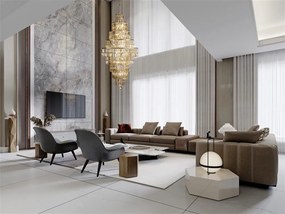 Lustra cristal casa scarii design LUX Empire 13L