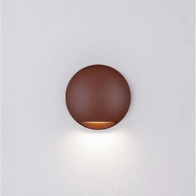 Aplica exterior cu iluminat jos LED IP65 PASSO corten