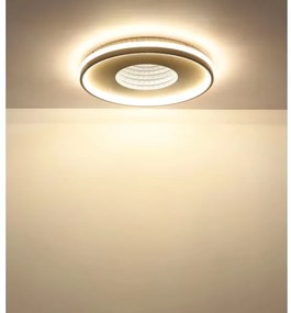 Globo 48563-40S - Plafonieră LED cu funcție dimmabilă SHIRLEY, 40W/230V, 2700-6500K, Ø 50,5 cm, cu telecomandă