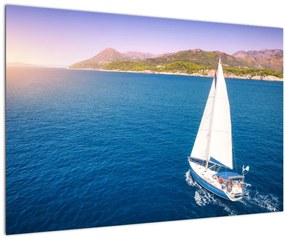 Tablou - Excursie cu navă (90x60 cm)