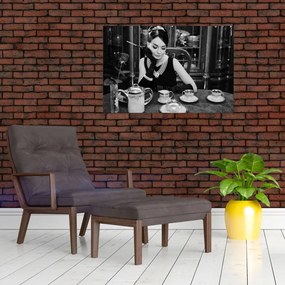 Tablou cu femeie (90x60 cm)