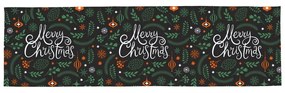 Napron de masă din bumbac 40x140 cm cu model de Crăciun Very Merry Christmas – Butter Kings