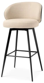 Scaun de bar design elegant LUX Camerota, Scalea sand