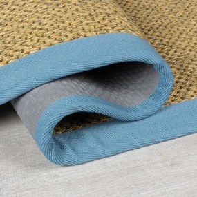 Covor pentru exterior și interior albastru deschis/maro deschis 160x230 cm Sisal Look – Flair Rugs