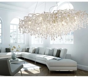 Lustră pe cablu Paul Neuhaus 2031-55 ICICLE 15xG9/40W/230V