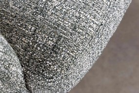 Set de 2 scaune pivotante picioare din lemn Big George verde texturat