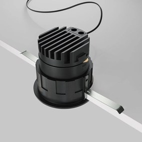 Spot LED incastrabil design tehnic Wise negru