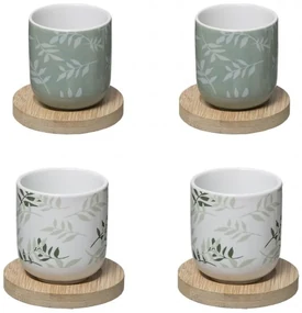 Set 4 cesti Tahaga, portelan, 130 ml