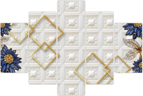 Tablou - Flori de diamant (150x105 cm)