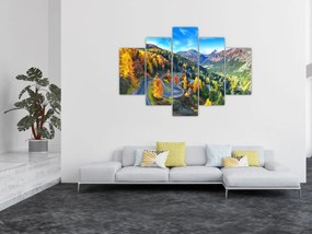 Tablou - Trecătoarea Malay Pass (150x105 cm)