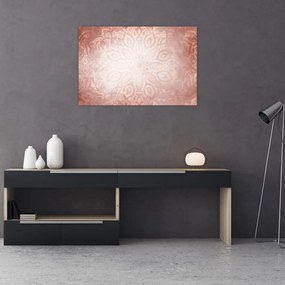 Tablou - Mandala roz (90x60 cm)