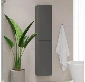 Dulap de baie TRONDHEIM, 174 cm, antracit