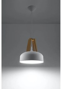 Lustră Sollux Olla, alb