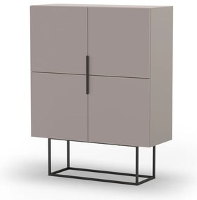 Dulap gri/bej 100x130 cm Titan – Marckeric