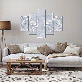 Tablou - Flori de perle (150x105 cm)