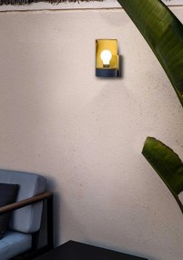 Aplica de perete pentru iluminat exterior IP65 KILA amber