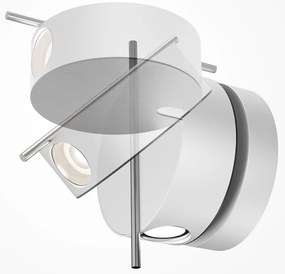 Aplica LED ambientala reglabila design modern minimalist Nuance alb/negru