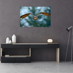 Tablou -Bufnita în zbor (90x60 cm)