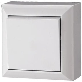 Intrerupator simplu/cap scara, montaj aplicat, Quatric
