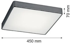 Argon 1575 - Plafoniera ONTARIO 4xE27/15W/230V