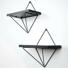 Set de rafturi Black, 2 buc.
