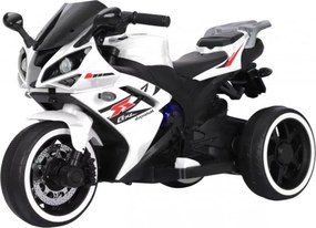 Motocicleta Electrica cu Acumulator Pentru Copii NOVOKIDS™ Storm Motor Trio GTX, Cu melodii si lumini, 12V, Max 30 kg, Trotineta Electrica, 3 Roti,