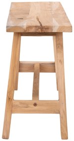 Bancă Barcelona, lemn de tec, 90x25x45 cm