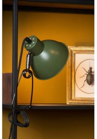 Lampă cu clemă Lucide 45987/01/33 MOYS 1xE27/40W/230V verde