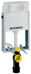 Rezervor incastrat Geberit Delta cu cadru Kombifix Basic pentru wc suspendat 108 cm