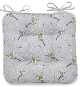 Pernă de scaun 34x36 cm Hummingbirds – Cooksmart ®