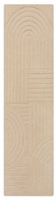 Covor de lână bej 60x230 cm Zen Garden - Flair Rugs