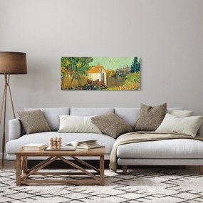 Tablou - Imitator of Vincent van Gogh, Landscape, reproducere (120x50 cm)