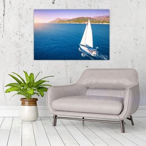 Tablou - Excursie cu navă (90x60 cm)