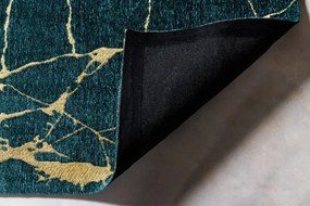 Covor verde-albastrui cu aspect de marmura MARMOR 160x240cm