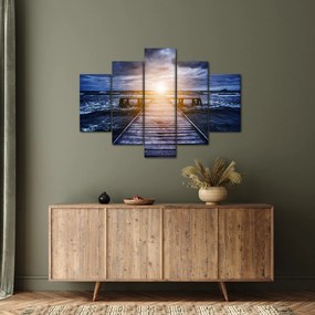 Tablou cu mol însorit (150x105 cm)