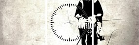 Tablou - Un sentiment de libertate (cu ceas) (90x30 cm)