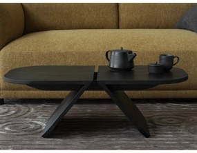 Măsuță de cafea neagră din lemn de stejar 54x100 cm Avio – Blomus