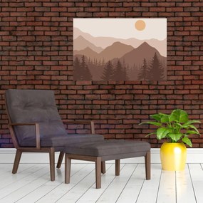 Tablou - Munții Maro N⁰1 (90x60 cm)