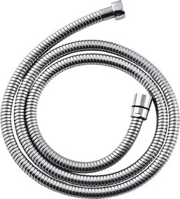 Furtun de dus extensibil Invena crom lucios 125 cm