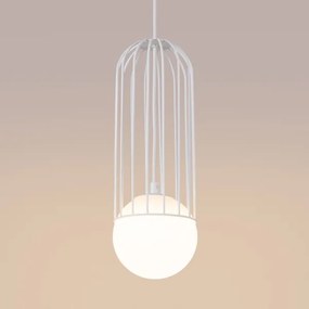 Lustră pe cablu Sollux SL.1331 BRINA 1xG9/8W/230V alb