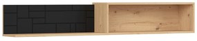 Raft Pont POL/160 (Stejar artisan + Negru mat). 1063035