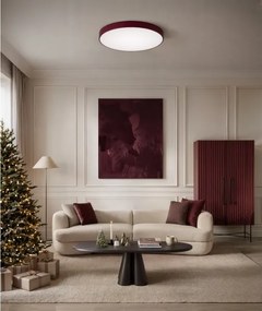 Brilagi - Plafonieră CLARE 4xE27/24W/230V Ø 50 cm, burgund