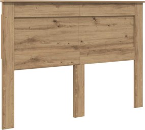 vidaXL Tăblie cap cu headboard Stejar Artizanal 140 cm Lemn compozit