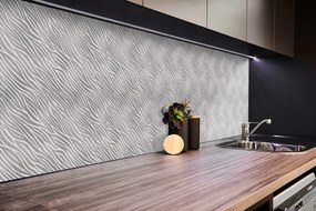 Panou decorativ pvc pentru televizorul zebra