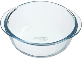 Pyrex Vas rotund pentru cuptor Air Fryer 1 l, 20 x18 x 7 cm, 1 l
