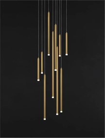 Lustra LED suspendata design minimalist TRIMLE aurie
