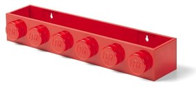 Raft de perete pentru copii LEGO® Sleek, roșu