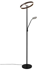 Lampadar negru LED (înălțime 180 cm) Willis – Trio