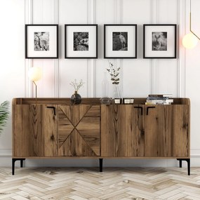 Consolă Venedik-Walnut Nuc
