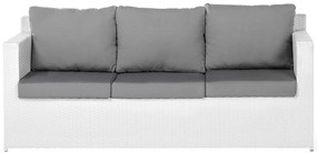 Set canapele pentru grădină Rimi (alb). 1011661